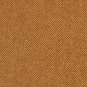 Vellu fabric sample, golden-brown woven texture, diagonal rib pattern with matte finish and light flecks, Arketipo indoor collection 110630005528.