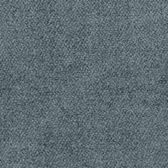 Arketipo Mirage fabric sample, blue-gray granular texture, uniform matte finish with product code 8082 printed along the bottom edge.