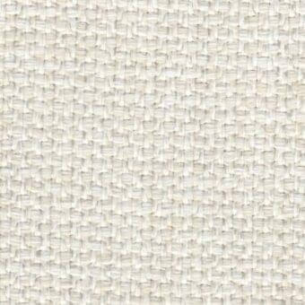 Pale beige woven fabric texture displays a grid pattern with horizontal and vertical threads, suggesting durability and a slightly coarse refined feel.