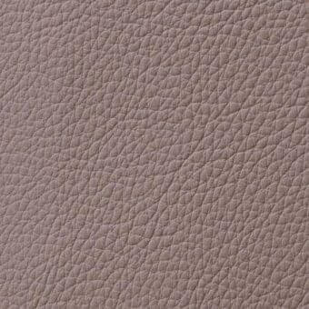Light taupe pebble grain leather texture with a matte finish, displaying a consistent color and subtle creases, labeled “arketipo > leather > pelle a > 110030002206”.