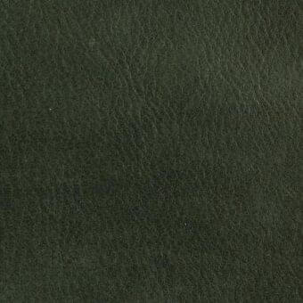 Dark green leather texture with fine grain and subtle creases, matte finish, displaying “arketipo > leather > pelle a > 110030002540” text.