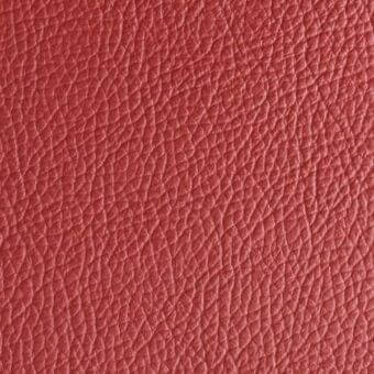 Reddish-brown leather texture with a repeating pebble-grain pattern, displaying subtle tonal variations and a matte finish for upholstery.