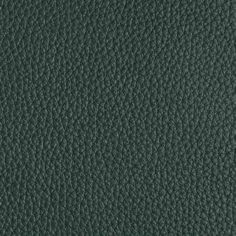 Dark teal pebbled leather texture with a dense, repeating bump pattern and matte finish; Arketipo Pelle Plus 110030004037 material.