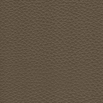 Brown leather texture with granulated surface, displaying a dense pattern of irregular lines and tonal variations, suitable for upholstery.