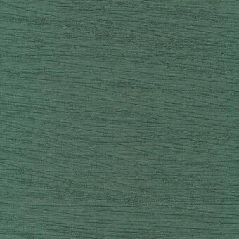 Dark green textured fabric with horizontal linear ridges, matte finish, and tight weave suitable for upholstery or drapery applications.