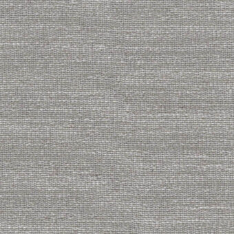Woven fabric sample in muted grey, dense texture with visible grid pattern, matte finish; “belmondo” label, catalog designation bm 27.