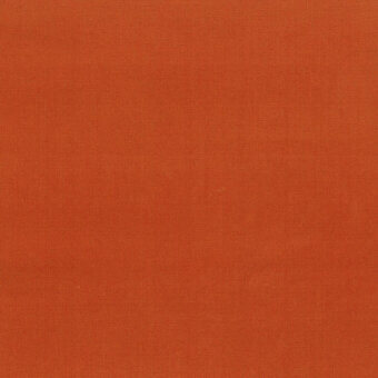 Belmondo fabric swatch, aranciato orange color, tight woven texture with matte finish and subtle grain.