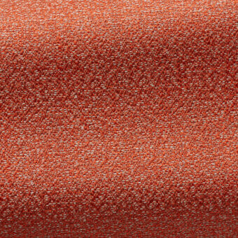 Aranciato fabric sample with dense, irregular weave and matte finish; textured surface displays subtle tonal variations, labeled “belmondo bm 56”.
