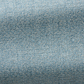 Belmondo fabric, muted green weave with beige-gold threads, dense grid pattern, matte finish, fabric (cat. e), model bm.
