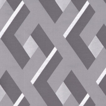 Geometric belmondo fabric, grey and white diagonal stripes, rectangular blocks on light grey, woven texture, bm 22, cat. e.