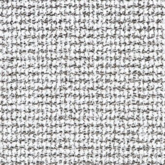 Belmondo fabric sample, grey and black woven texture, dense granular pattern with horizontal striation, model bm 24.