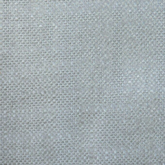 Woven fabric texture, cool gray tone, dense grid pattern, matte finish, with visible horizontal and vertical threads and a "bellavista" label.