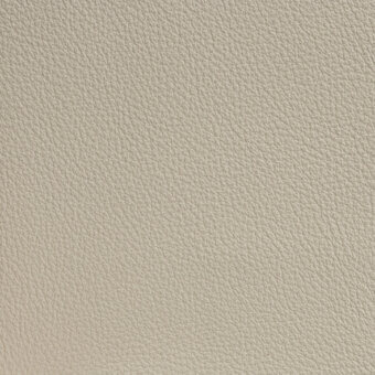 Light beige leather texture with a fine, diagonal grain and matte finish; sample labeled “bellavista > leather > p1.04”.