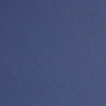 Blue leather texture with a fine grain surface, displaying tonal variations and a smooth, consistent finish under diffused lighting.