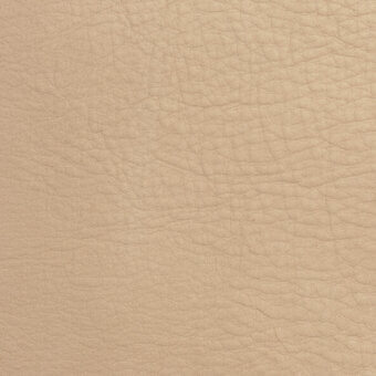 Light beige leather texture with a pebbled surface and irregular creases, displaying a matte finish and warm, neutral tones.
