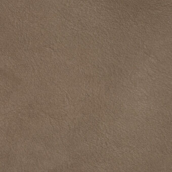 Distressed leather texture sample, medium-brown with granular surface, matte finish, displaying wrinkles and creases; identified as “bellavista leather p3 c.03”.