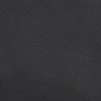Dark gray leather texture with a pebbled grain, matte finish, and tonal variations; sample labeled “bellavista leather p3 c.05”.