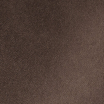 Saddle leather texture, dark brown argilla, granular matte finish with reddish undertones and subtle distressed grain.