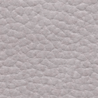 Light gray eco leather texture with pebble grain pattern, consistent matte finish, uniform surface and slightly uneven tactile appearance.