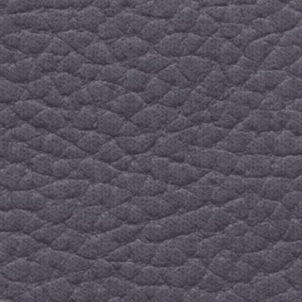 Dark gray eco leather texture with a pebble grain pattern, displaying small bumps and a matte finish suitable for upholstery.