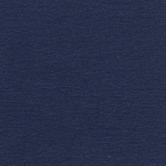 Navy blue fabric sample with a dense, short pile texture and subtle mottling, displaying brand text “bizzotto brooks 31”.