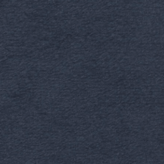 Dark blue-gray fabric sample with a mottled texture created by fine lines and granular elements, matte finish, woven appearance.