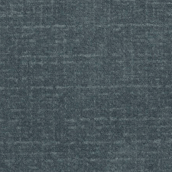 Woven fabric sample, slate gray, mottled texture with horizontal striations and a matte finish, resembling distressed concrete.