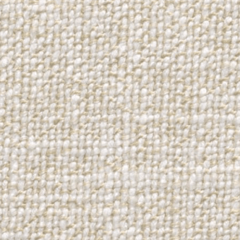 Woven fabric texture, off-white and beige tones, plain weave construction with matte finish, suitable for upholstery applications.