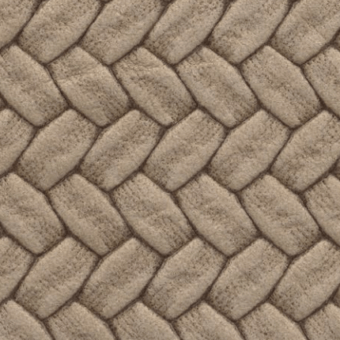 Aged stone tile texture, muted tan and gray tones, diagonal brick-like pattern with granular surface and defined edges.