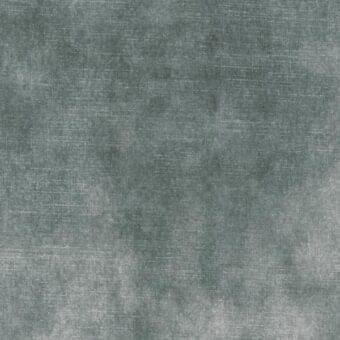 Textured teal fabric sample with linear weave and mottled effect, displaying a matte finish and subtle tonal variations in gray.
