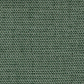 Cosme fabric E228, muted green, dense square weave texture with heathered tonal variations and a matte finish.