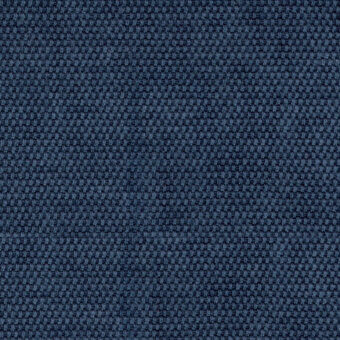 Deep blue woven fabric texture with a nubbed, raised surface; compact weave, uniform color, Bolzan Letto "Cosme" E245 sample.
