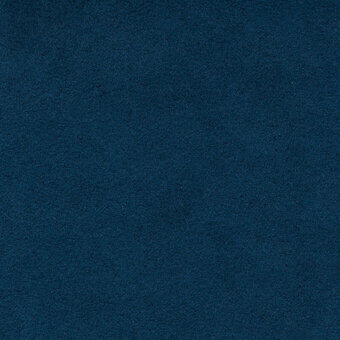 Novabuk fabric sample, teal color, dense short-pile texture; Bolzan Letto synthetic material with uniform granular surface and diffused lighting.