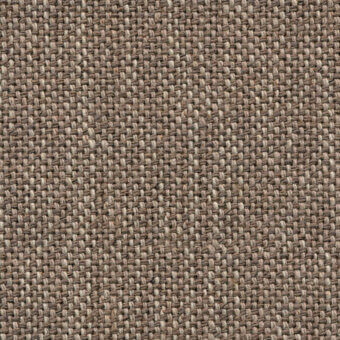 Woven fabric sample, earthy brown and beige, heathered texture with a plain weave and matte finish.