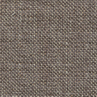 Woven fabric texture, muted gray-brown and beige tones, dense grid pattern, robust weave, heathered effect, detailed close-up.