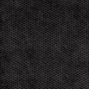 Dense charcoal gray fiber texture with uniform, short pile and subtle tonal variations creating a soft, plush, slightly mottled surface.