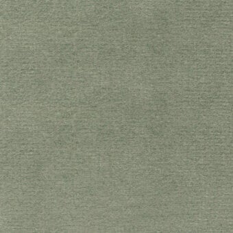 Olive-green fabric sample from Bolzan Lettti’s “fabric (plus)” collection (e035) displays a dense, matte weave with subtle vertical lines.