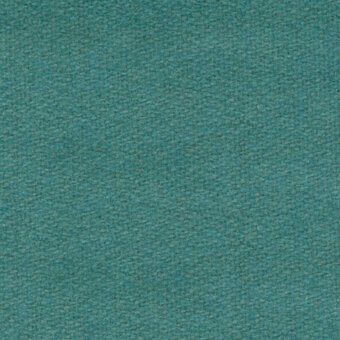 Teal woven fabric swatch with a dense, short pile texture and subtle tonal variations, displayed against a neutral background.