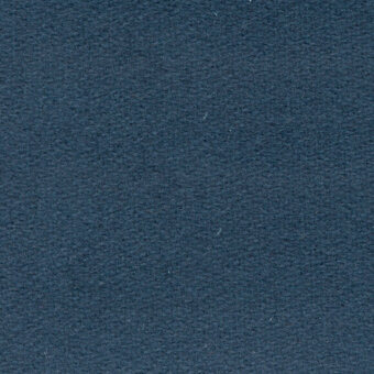Teal fabric sample with a dense, short pile and heathered texture from Bolzan Lettti’s “fabric (plus)” collection, displaying subtle tonal variations.