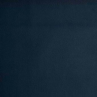 Dark teal corrected-grain leather texture with a pebbled pattern, matte finish, identified as Bonaldo eco leather “secret (800) > 353”.