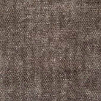Woven fabric sample, warm brown and grayish-beige, dense granular texture with horizontal grid and speckled appearance, labeled “8d65”.