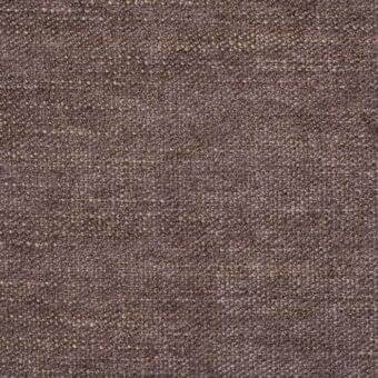 Woven fabric sample, brownish-gray tone, dense irregular pattern with nubby texture and matte finish; faint "bonaldo" markings visible.