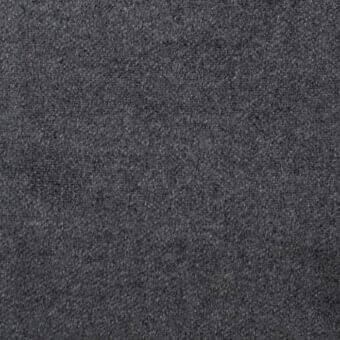 Dark gray fabric texture with a dense, nubby weave and matte finish; label reads "bonaldo fabrics fabric (800) plain 8d76".
