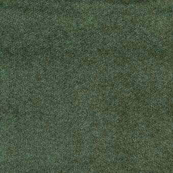 Textured fabric sample in muted green with a dense looped pile, displaying a uniform matte surface and compact weave, identified as “8d81”.
