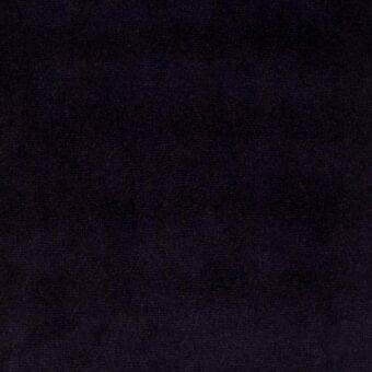 Dark purple woven fabric sample displays a matte finish, subtle vertical grain, and faint text identifying it as Bonaldo Azimut fabric 9b12.