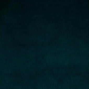 Teal woven fabric sample displaying gradient shading, dense texture, and a matte finish with a uniform, slightly irregular surface.