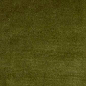 Olive-green woven fabric sample, dense texture, grid pattern, matte finish, Bonaldo Azimut collection, fabric 9B24, upholstery material.