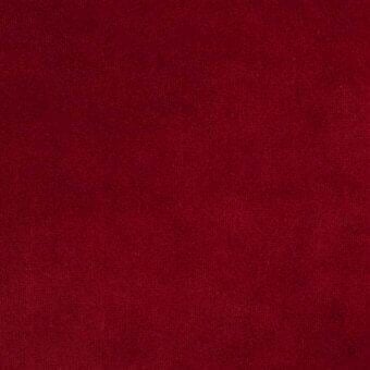 Red Azimut fabric swatch 9B35 from Bonaldo fabrics collection, woven texture, consistent color, even lighting, plush textile.