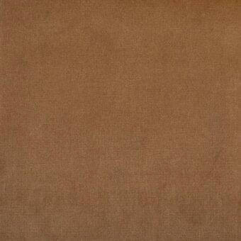 Woven fabric sample in muted brown with a matte finish, displaying a grid pattern and “bonaldo” label; texture suggests durable natural fibers.