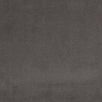 Bonaldo Azimut 9B44 fabric sample, charcoal gray, tightly woven matte texture with subtle heathered tonal variations and vertical grain.